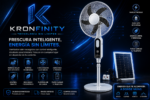 Ventilador Recargable - Energía Solar y Puertos USB - Imagen 3